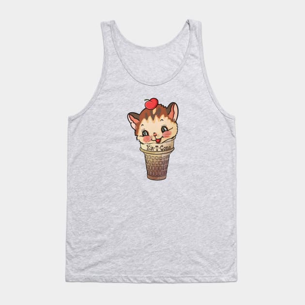 Kitty Kone Tank Top by VultureVomitInc